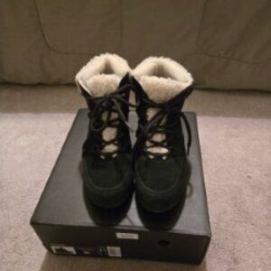 SOREL Women's EVIE Cozy Lace Wedge Bootie